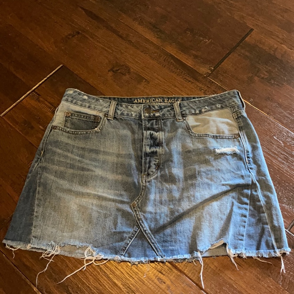 American Eagle button fly skirt